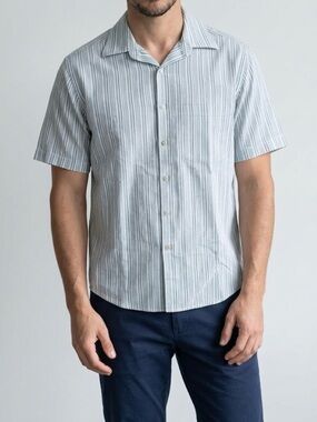 Alexander Julian Multicolor Striped Button Down Shirt